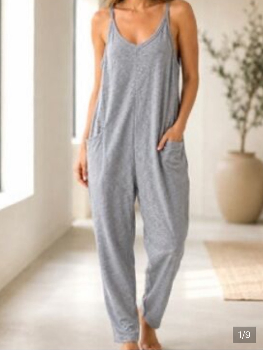 Sincerely Jules Sleeveless Casual Slouchy Jumpsuit